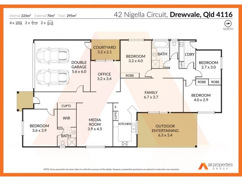 42 Nigella Circuit, Drewvale QLD 4116 Floorplan