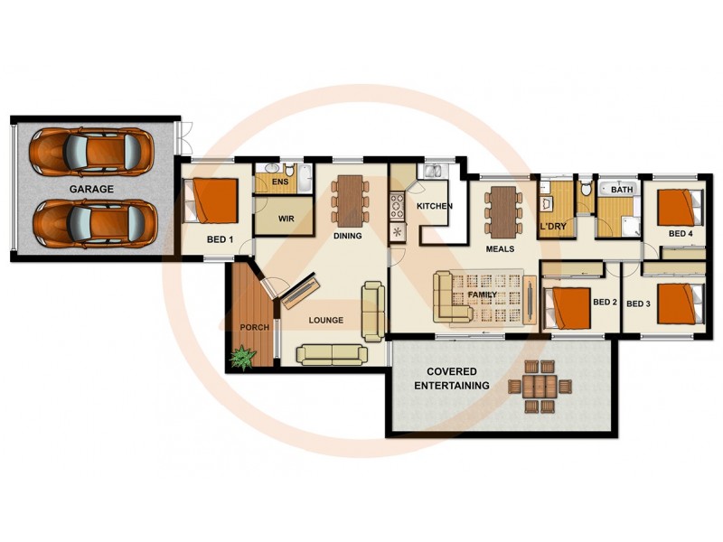 6 Robusta Place, Forest Lake QLD 4078 Floorplan