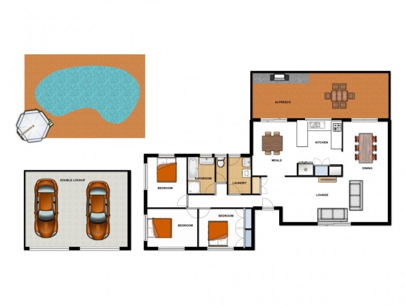 1 Seaton Street, Hillcrest QLD 4118 Floorplan