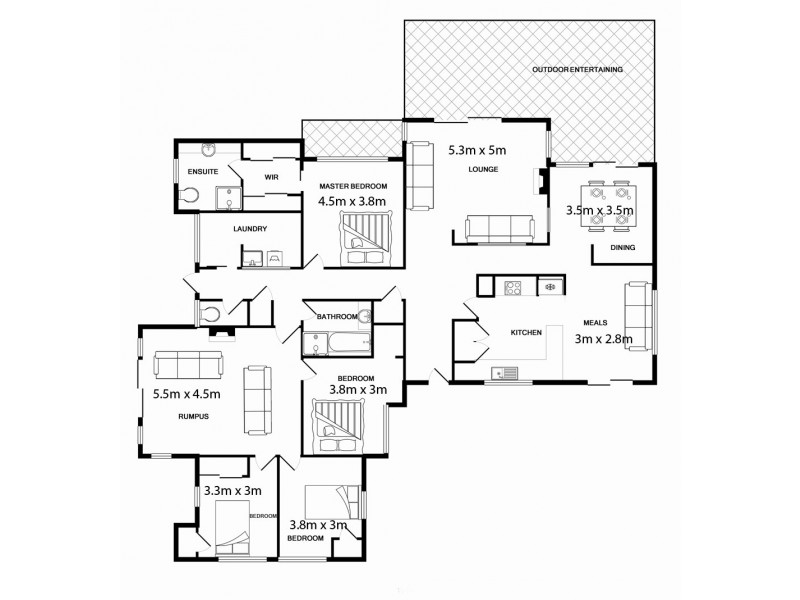 121 Forestdale Drive, Forestdale QLD 4118 Floorplan