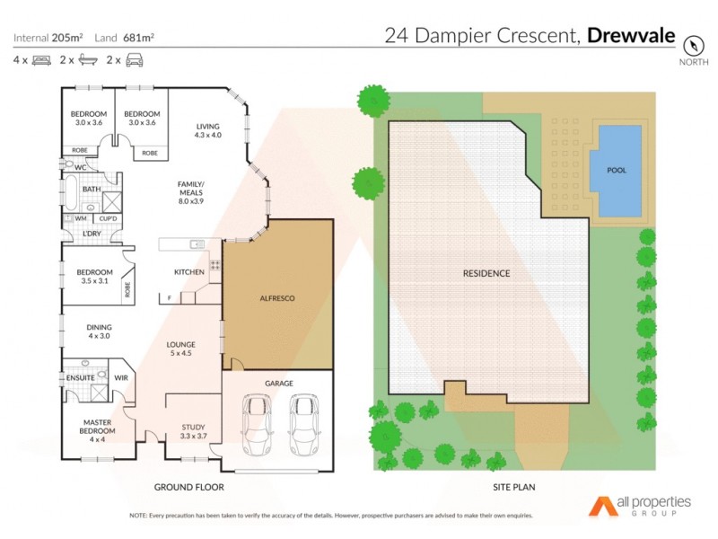 Drewvale QLD 4116 Floorplan