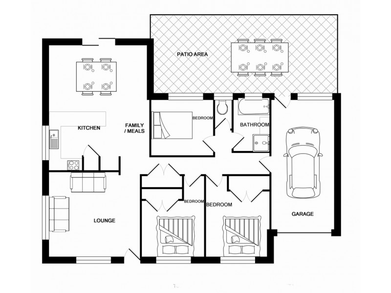 6 Ryecroft Place, Richlands QLD 4077 Floorplan