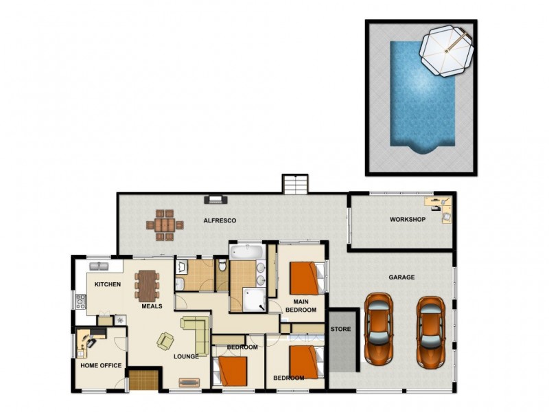 39 CORSLOOT STREET, Regents Park QLD 4118 Floorplan