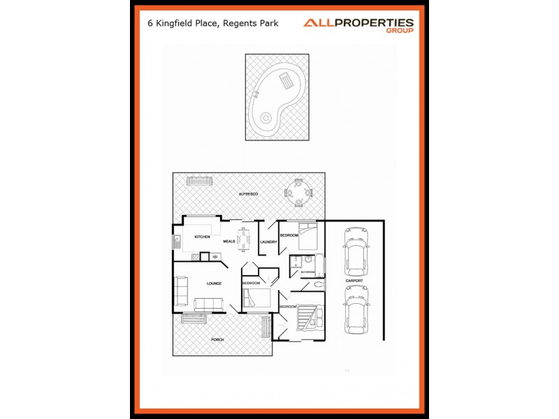 6 KINGFIELD CT, Regents Park QLD 4118