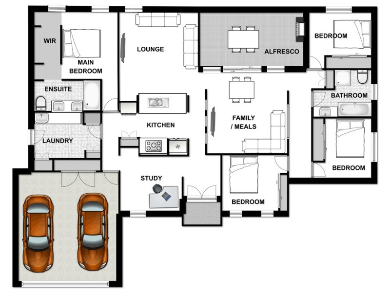 27 Sandalwood Street, Heathwood QLD 4110 Floorplan