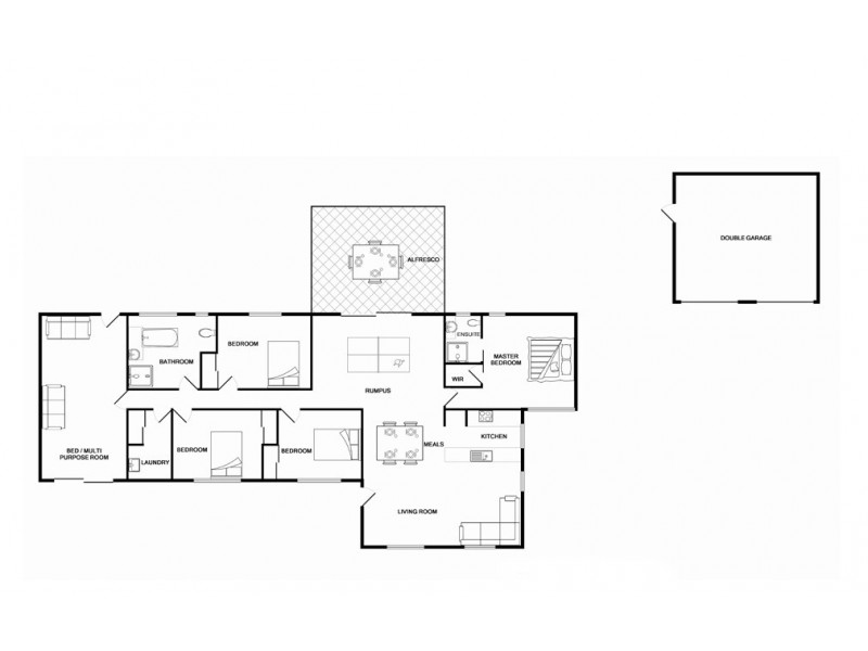 Corner Tuckeroo Drive and Weeping Fig Court, Jimboomba QLD 4280 Floorplan