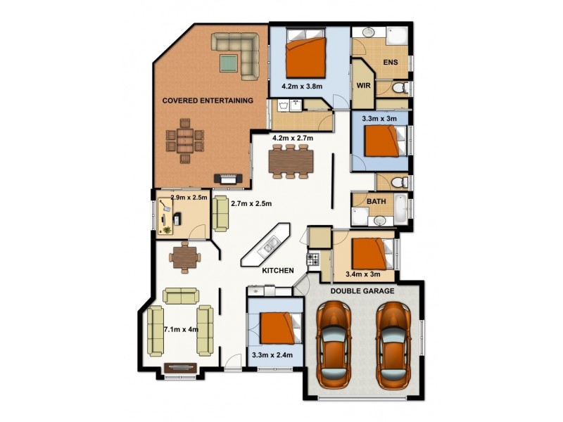 19-21 Hilltop Cres, Jimboomba QLD 4280 Floorplan