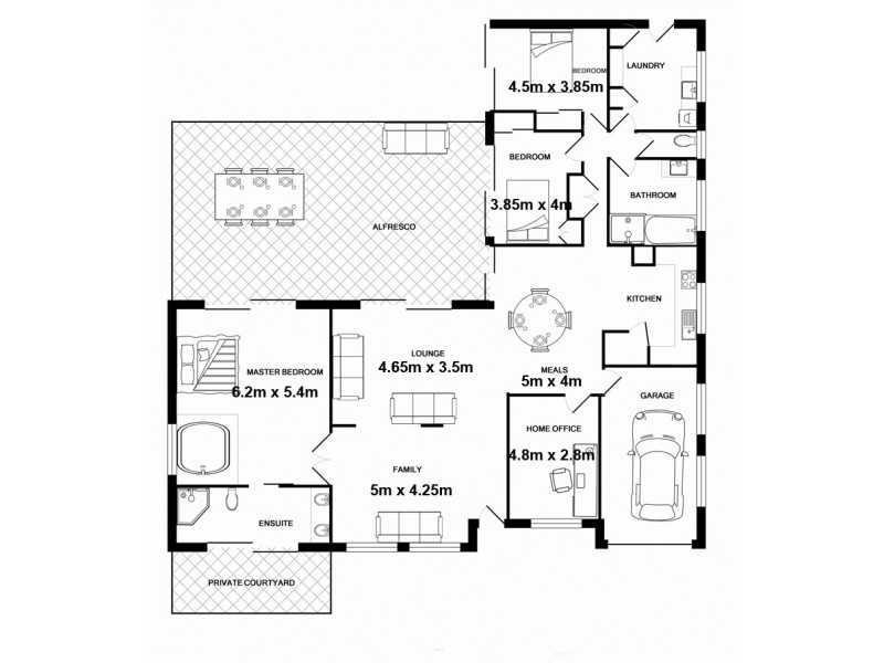 72 Scribner Avenue, Forestdale QLD 4118 Floorplan