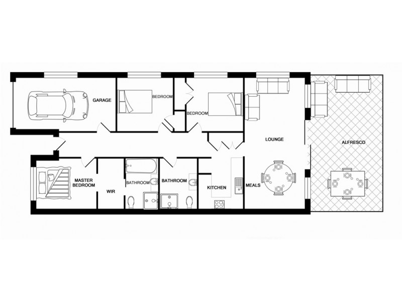 33 Teasel Cr, Forest Lake QLD 4078 Floorplan