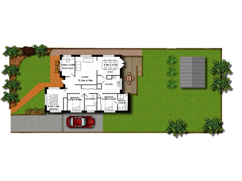 495 Pine Ridge Road, Runaway Bay QLD 4216 Floorplan
