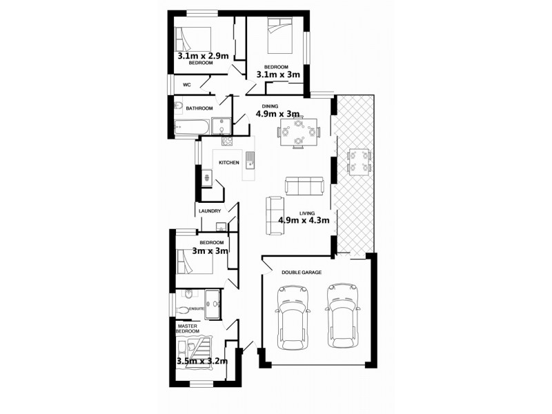 68 Freshwater Drive, Berrinba QLD 4117 Floorplan