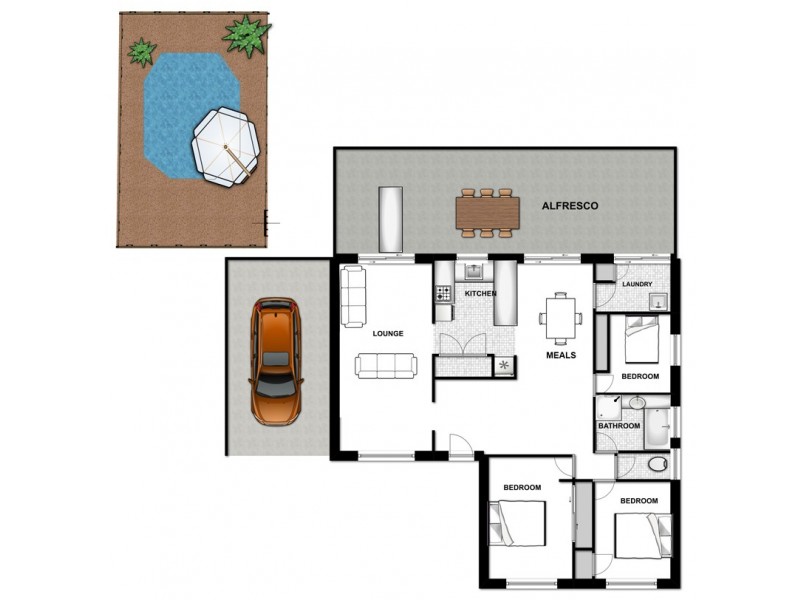 11 Network Drive, Boronia Heights QLD 4124 Floorplan