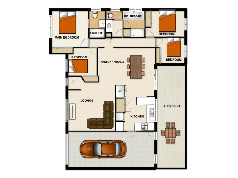7 IBERIS COURT, Regents Park QLD 4118 Floorplan