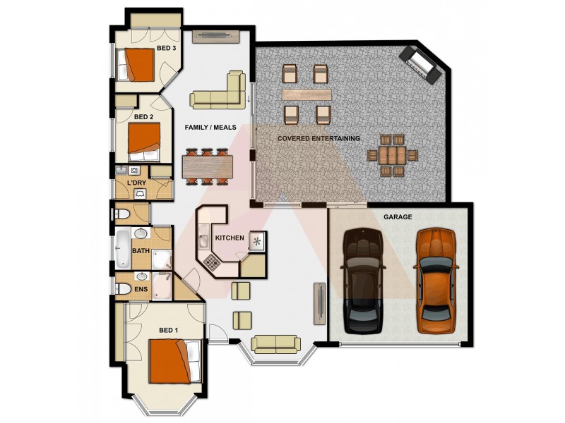83 GORDONIA DRIVE, Regents Park QLD 4118 Floorplan