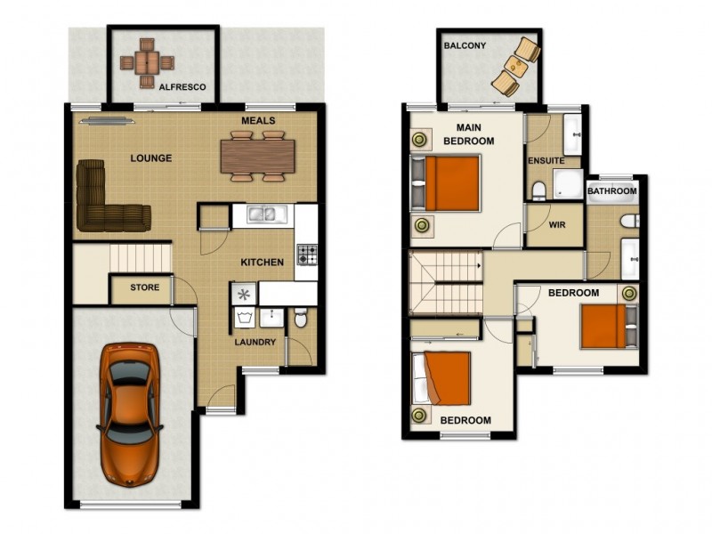 20/1 Daintree Drive, Parkinson QLD 4115 Floorplan