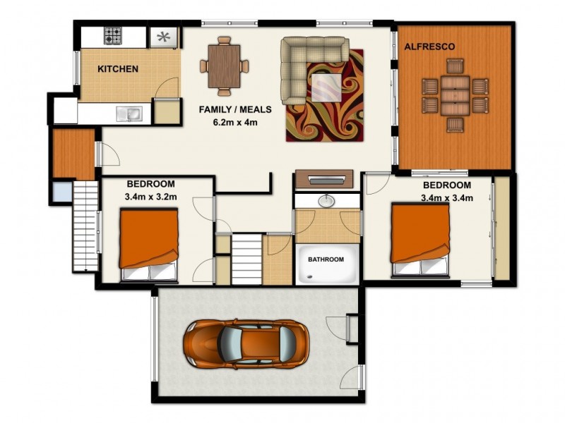 21 Wimbledon Street, Springfield Lakes QLD 4300 Floorplan