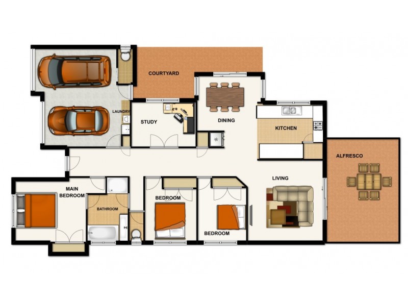 5 Summerhill Pl, Forest Lake QLD 4078 Floorplan