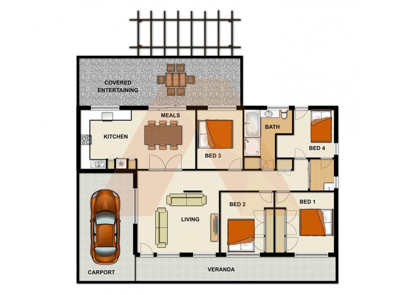 168 Emerald Drive, Regents Park QLD 4118 Floorplan