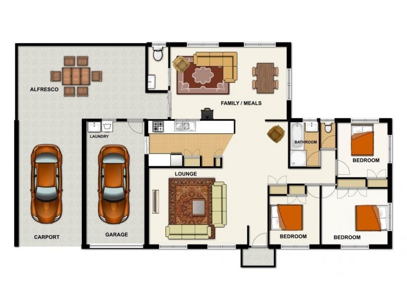 6 LICHEN COURT, Regents Park QLD 4118 Floorplan