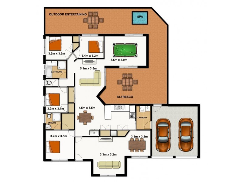 12-16 Grosvenor Court, Munruben QLD 4125 Floorplan