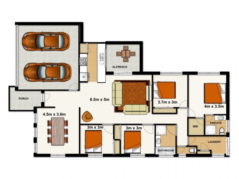 70 Jordan St, Richlands QLD 4077 Floorplan