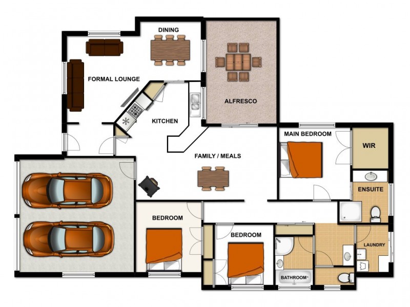 6 FOLIUM COURT, Regents Park QLD 4118 Floorplan