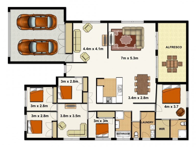 25 Central Street, Calamvale QLD 4116 Floorplan