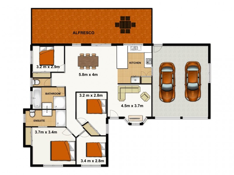 15 Benjamina Crct, Regents Park QLD 4118 Floorplan