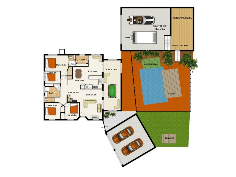 51-53 Chloe Drive, Munruben QLD 4125 Floorplan