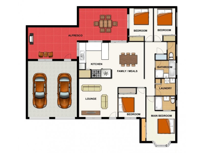 43 BOTTLEBRUSH DRIVE, Regents Park QLD 4118 Floorplan
