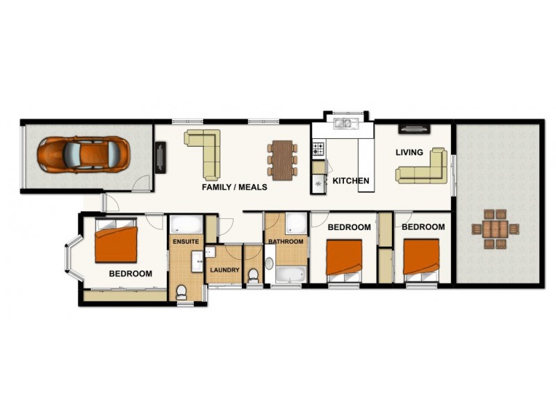 19 Mitchell Place, Forest Lake QLD 4078 Floorplan