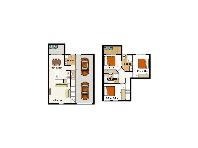 21/36-44 Benhiam Street, Calamvale QLD 4116 Floorplan