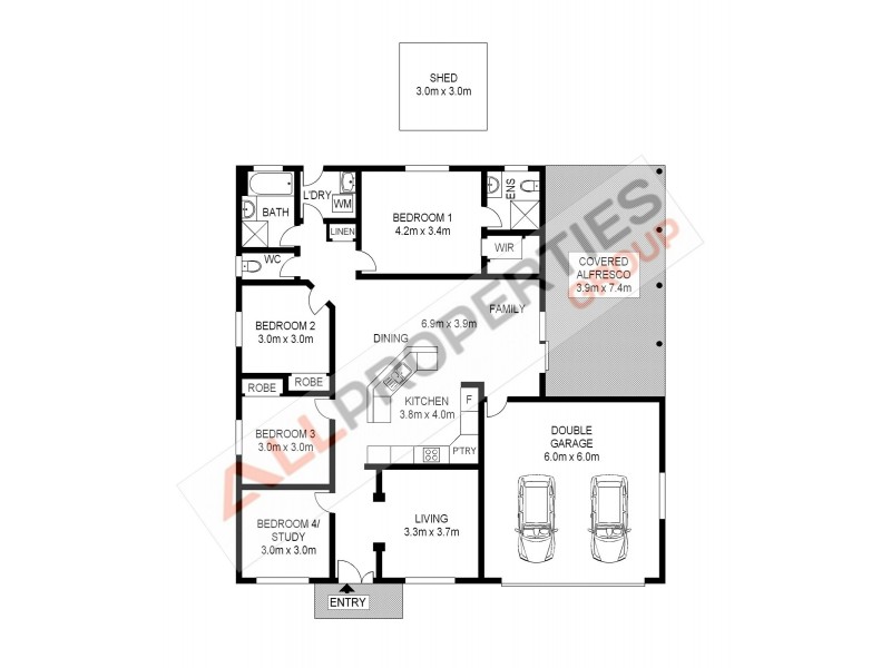 21 Tuckeroo Drive, Jimboomba QLD 4280 Floorplan