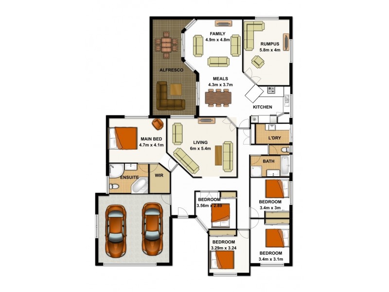50 Talisker Pl, Parkinson QLD 4115 Floorplan