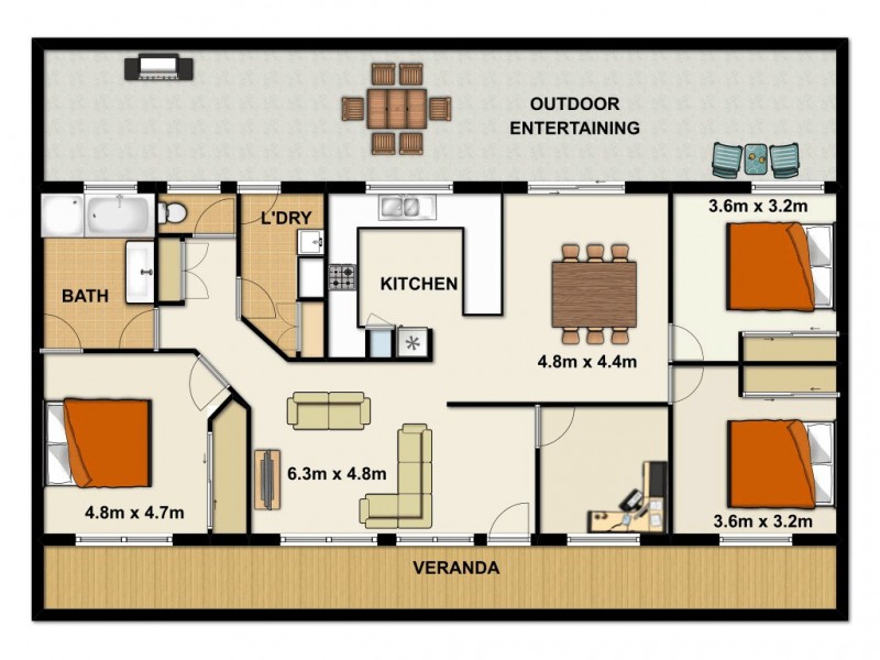34 Squatter Ct, Jimboomba QLD 4280 Floorplan