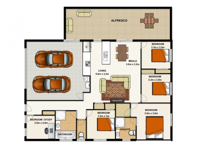 4 Gage Close, Durack QLD 4077 Floorplan