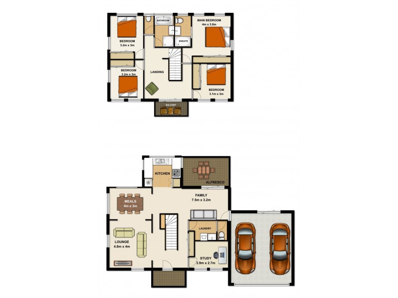 1 Sugar Glider Street, Berrinba QLD 4117 Floorplan