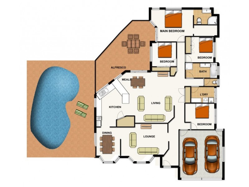 12 Jarrah Pl, Durack QLD 4077 Floorplan