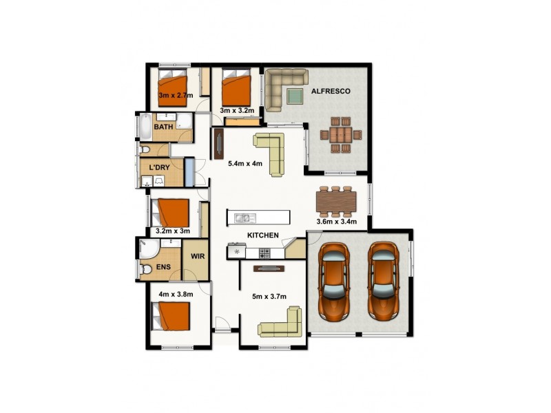 20 Creekside Crescent, Jimboomba QLD 4280 Floorplan