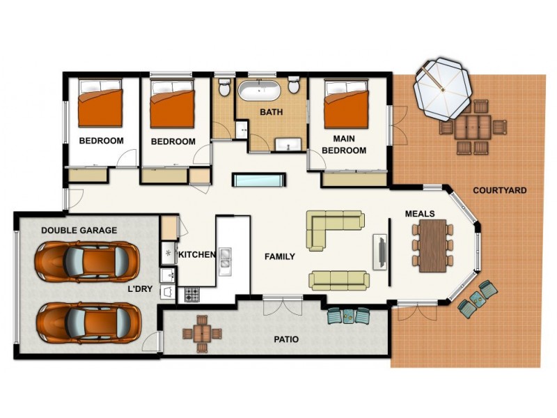 59 Glasshouse Cr, Forest Lake QLD 4078 Floorplan