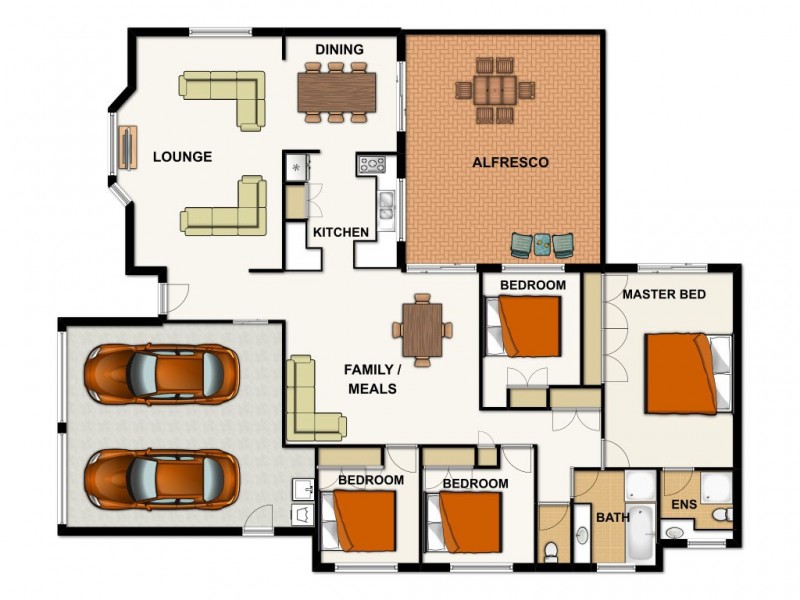12 Titan Court, Boronia Heights QLD 4124 Floorplan