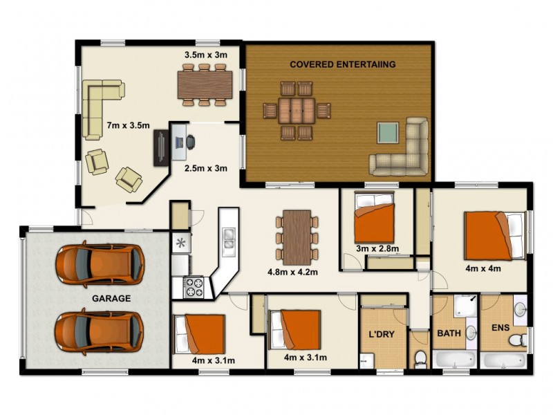 17 Glenlee Place, Parkinson QLD 4115 Floorplan