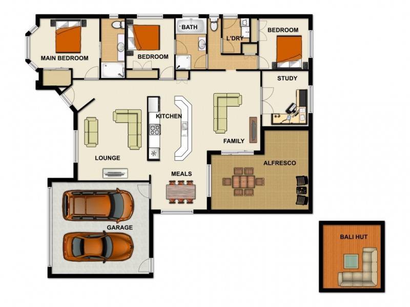 5 Harthog Pl, Drewvale QLD 4116 Floorplan
