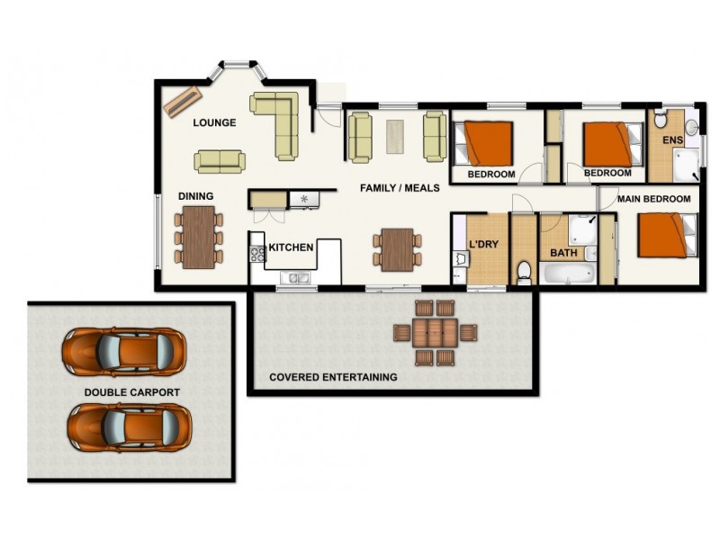 110 BOTTLEBRUSH DRIVE, Regents Park QLD 4118 Floorplan