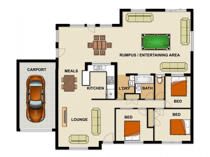 22 Akama Rd, Durack QLD 4077 Floorplan