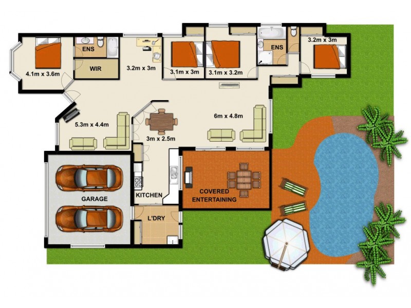 26 Weranga Place, Parkinson QLD 4115 Floorplan
