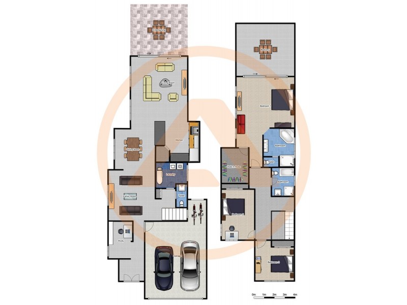 58 Buccaneer Way, Coomera Waters QLD 4209 Floorplan