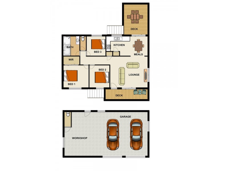 2 Blaxland Street, Boronia Heights QLD 4124 Floorplan