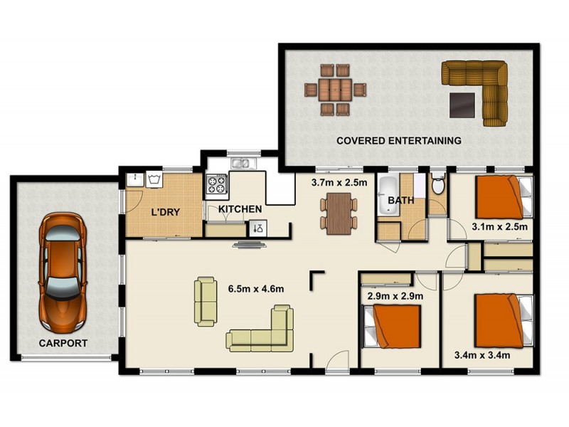 31 Dracon Street, Regents Park QLD 4118 Floorplan