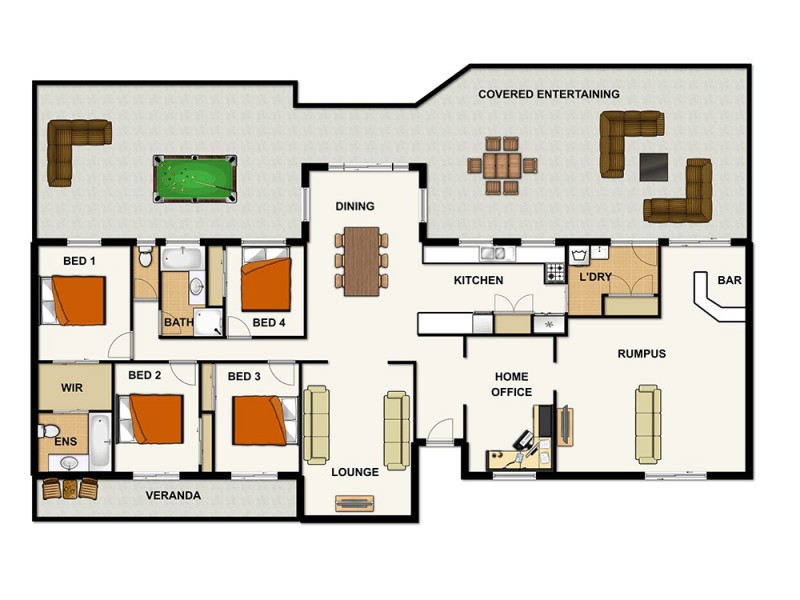 27/3667 Mt Lindesay Highway, Park Ridge QLD 4125 Floorplan